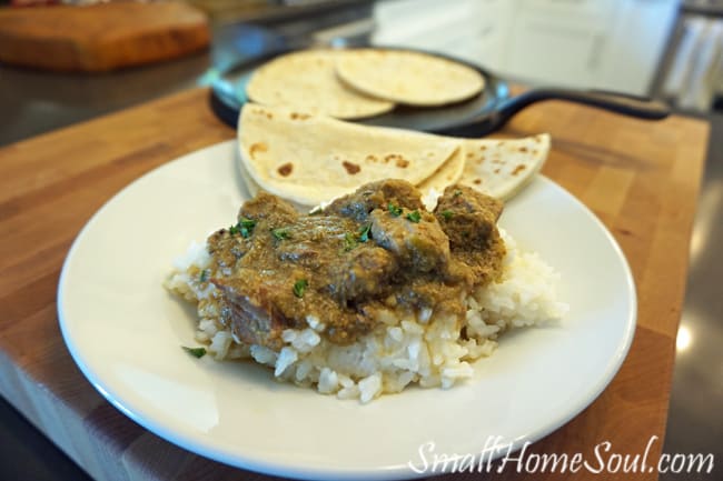 You have to try this yummy Chili Verde recipe that's super easy and as tasty as your local Mexican restaurant, and for a fraction of the cost. www.smallhomesoul.com