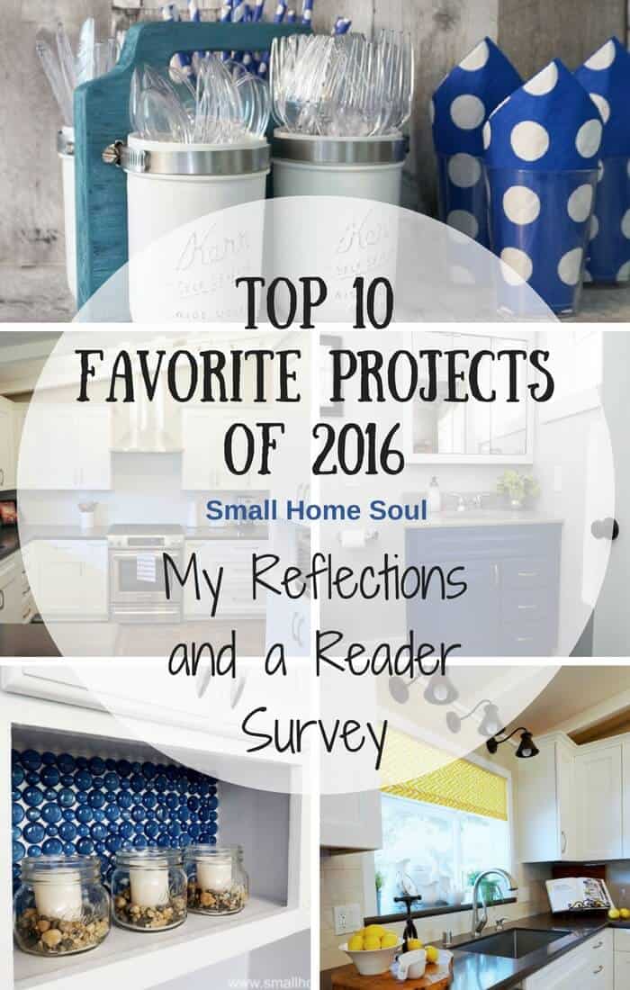 I'm sharing my 2016 Top Ten Projects