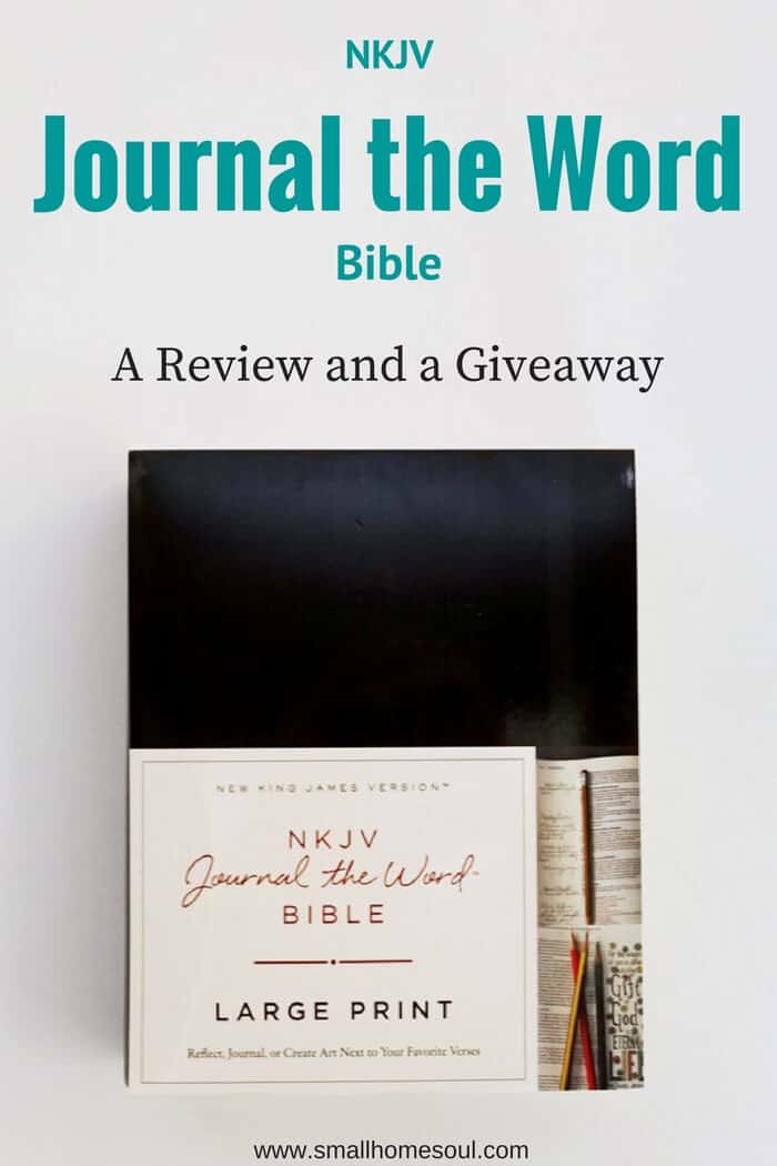 This NKJV Journal the Word Bible makes it easy to jot down notes and reflection.